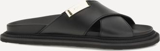 Moschino Leather Sandals Male 45