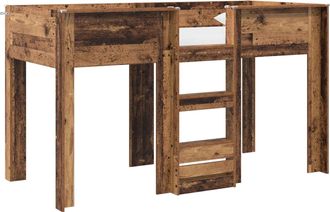 vidaXL Cama Litera Para Ni&ntilde;os Madera Vieja 75 X 190 Cm Vidaxl