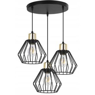 OEM L&aacute;mpara Colgante, L&aacute;mpara De Techo, Pantalla De Alambre, Led