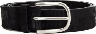 Orciani Lamellar Leather Belt