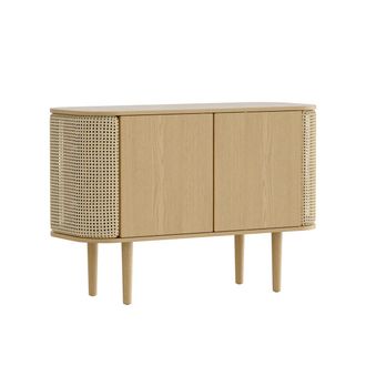 Umage Treasures Sideboard mit 2 T&uuml;ren, Eiche / Wiener Geflecht