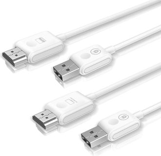 OEM Kit Compacto De Transmisor Y Receptor Hdmi A Hdmi Inal&aacute;mbrico Mate2, Plug And Play, Proyecci&oacute;n De V&iacute;deo Y Audio 1080p A 60 Fps Para Pc, Port&aacute;til, C&aacute;ma