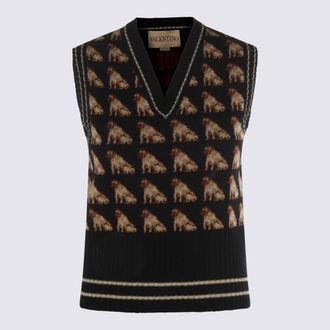 Valentino Sweaters Nero/Multi-Donna