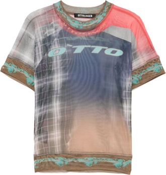 Ottolinger Mesh T-shirt - Blauw