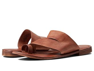 Free People Abilene Top Loop Sandal Womens Shoes Luggage : EU 38.5 (US Womens 8.5) M, Leather