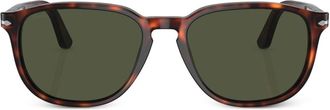 Persol D-frame sunglasses - unisex - Crystal/Acetate - 55 - Brown