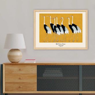 Dmora Cuadro Mevanasi, Estructura De Tela, Madera Noble, Estructura De Madera Noble, 35x45h Cm Multicolor