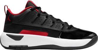 Nike Air Jordan Max Aura 7 leren basketbalschoenen voor heren (Zwart, Rood)