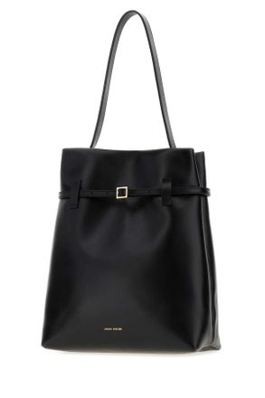 Manu Atelier Jour Shoulder Bag - Black