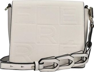 Gianfranco Ferre Leren Tas - Dames - Schoudertassen - Wit - ONE Size - Leer - Tassen