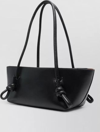 Hereu leather shoulder bag