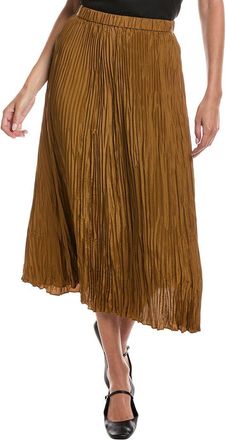 Eileen Fisher Eileen Fisher Pleated Silk Flare Skirt