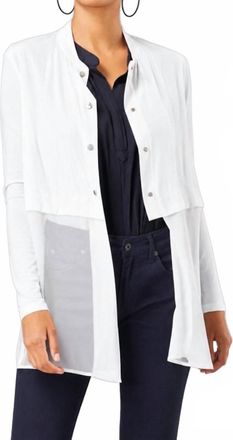 Lola & Sophie Mesh Jacket In White