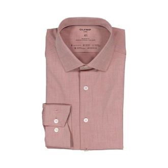Olymp Olymp, Heren, Overhemden, Rood, Maat: 2XL