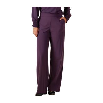 JapanTKY Japan Tky, Dames, Broeken, Paars, Maat: M Polyamide