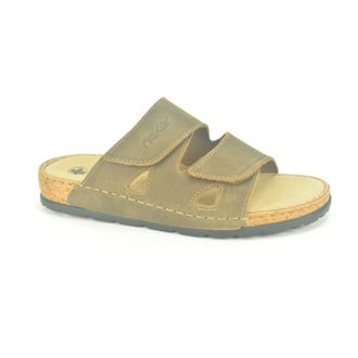 Rieker Muil 2Velcro DZ - Heren - Schoenen - Bruin - Maat: 44 EU