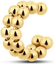 SHYMI Beaded Ball Ear Cuff in Gold at Nordstrom