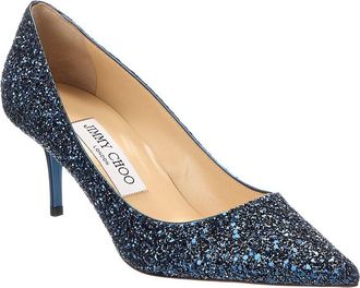 Jimmy Choo London Aurora Glitter Pump