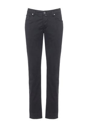 Jacob Cohen Blue Nick Cotton Pants