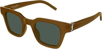 Saint Laurent Sunglasses, unisex, Brown, Size: 47 MM SL M157 005 Sunglasses