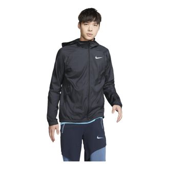 Nike Running Quick Dry Sports Hooded Jacket Black BV4871-010