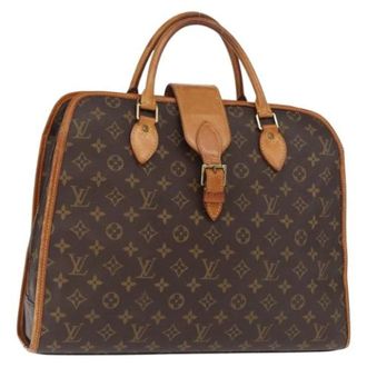 Louis Vuitton Pre-owned Handbags, female, Brown, Size: ONE SIZE Pre-owned Vintage Canvas Handbag