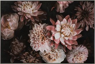 Schubiger M&ouml;bel Bild mit Rahmen H&uuml;bsche Rosa Blumen