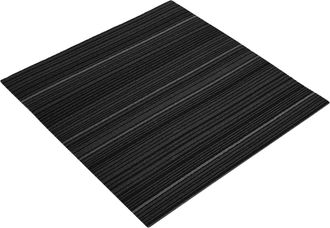 vidaXL Azulejo De Alfombra Rayado Gris Oscuro 50 X 50 Cm 20 Uds. Vidaxl