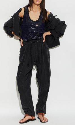 Isabel Marant Renelle Turtleneck, Womens, Navy Blue