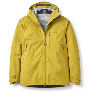 RAB Firewall Mountain Jacket Regenjacke f&uuml;r Herren | gelb
