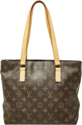 Louis Vuitton Brown Monogram Canvas Cabas Piano (Authentic Pre-Loved)