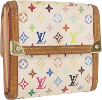Louis Vuitton Pre-owned Canvas Wallet - Dames - Vintage Accessoires - Veelkleurig - ONE Size - Vintage