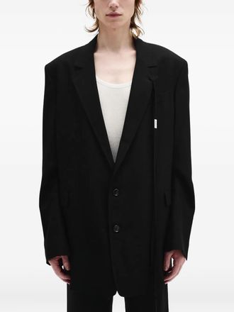 Ann Demeulemeester Anthoon blazer - Zwart