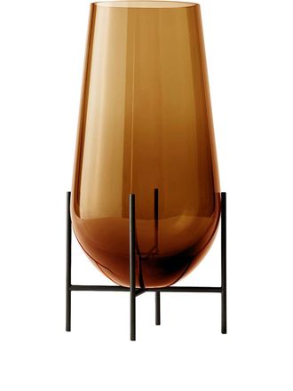 Audo Échasse glass vase - Yellow