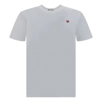 Comme Des Gar&ccedil;ons SS25 Small Heart T-Shirt White AX-T304-051-2