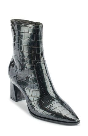 DKNY Sunny Pointed Toe Bootie in Grey at Nordstrom, Size 8.5