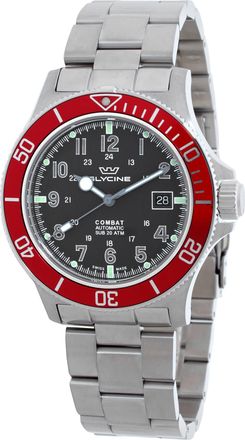 Glycine Combat Sub Automatic Grey Dial Mens Watch GL0078