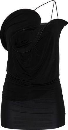 CHRISTOPHER ESBER Wave Coil Top - Womens - Viscose/Spandex/Elastane