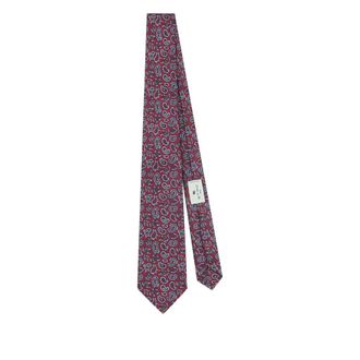 Etro Ties Red, Blue