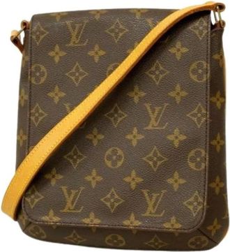 Louis Vuitton Pre-owned Cross Body Bags, female, Brown, Size: ONE SIZE Pre-owned Vintage Shoulder Bag