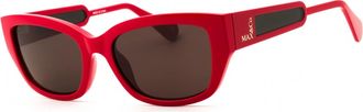 Max & Co. MO0086 66A Shiny Red/Smoke