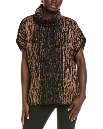Anne Klein Luxe Animal Print Tunic
