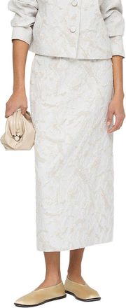 Lafayette 148 New York Straight Midi Skirt
