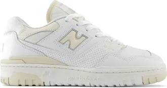 New Balance 550 Sneakers in White/Linen Women Low-Top