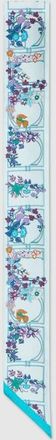 Gucci Printed Silk Twill Ribbon, Blue