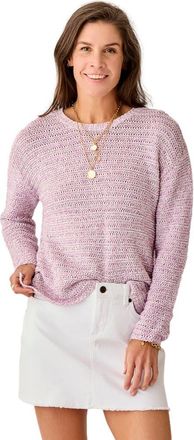 Carve Designs Clarissa Marled Sweater in Light Violet at Nordstrom, Size Xx-Small