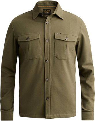 PME Legend Overhemden, Heren, Groen, XL, 2540-Sll Long sleeve casual