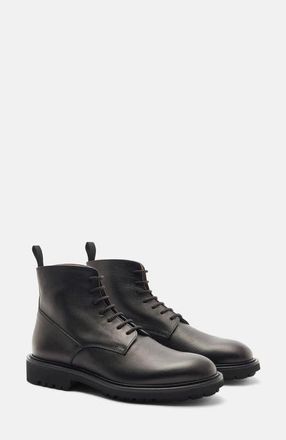 Scarosso Thomas Boots in Black Grain - Calf at Nordstrom, Size 41.5