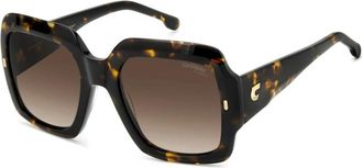 Carrera Authentieke Stijlvolle Zonnebril Premium Kwaliteit Service - Dames - Zonnebrillen - Bruin - 53 MM - Accessoires