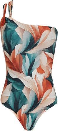 Lygia & Nanny Costume intero Miusha monospalla - Verde